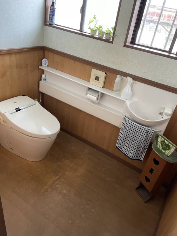 トイレ工事施工前