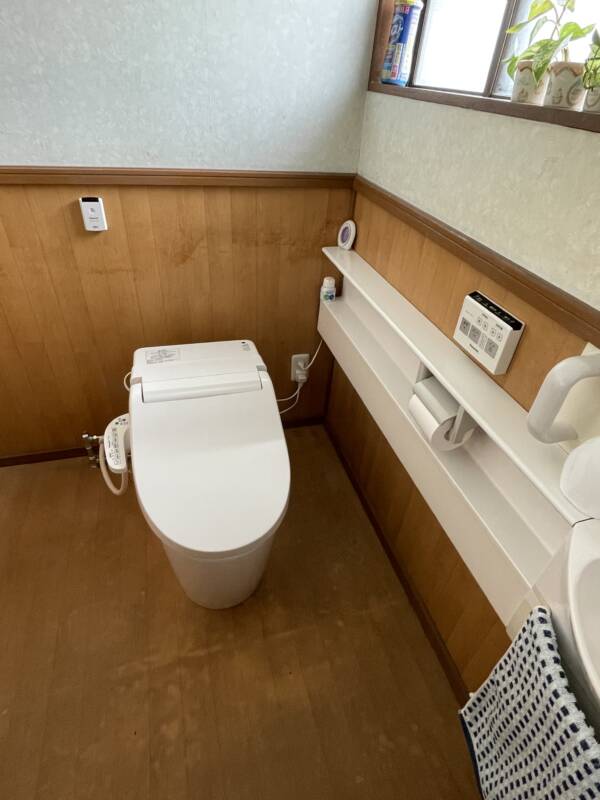 トイレ工事施工後