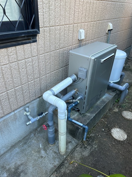ガス給湯器施工後