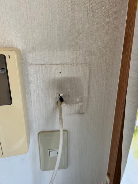 エコキュート施工中