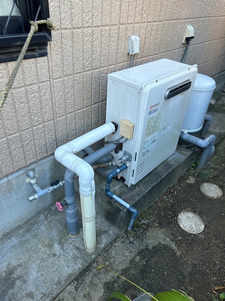 ガス給湯器施工前