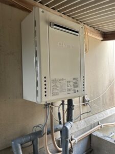 ガス給湯器施工後