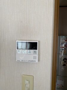 台所用リモコン施工後