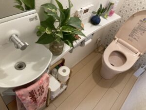 トイレ工事施工前