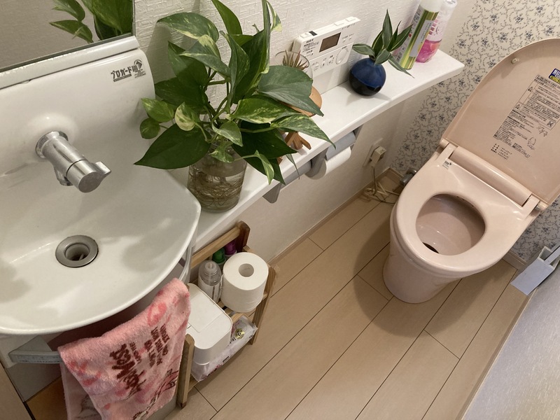 トイレ工事施工前