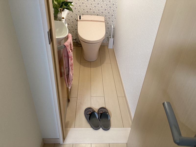 トイレ工事施工前