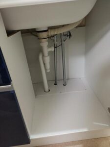 給水管、給湯管、排水管配管施工前