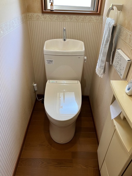 トイレ施工後