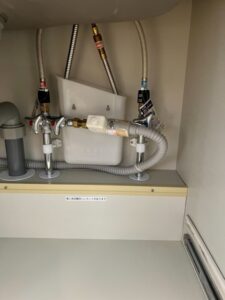 給水管、給湯管配管施工前