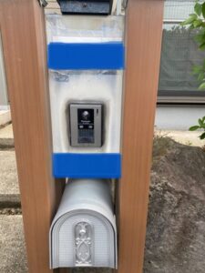 インターフォン施工後