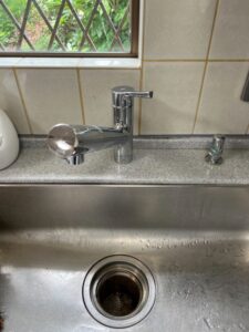 キッチン混合水栓施工後