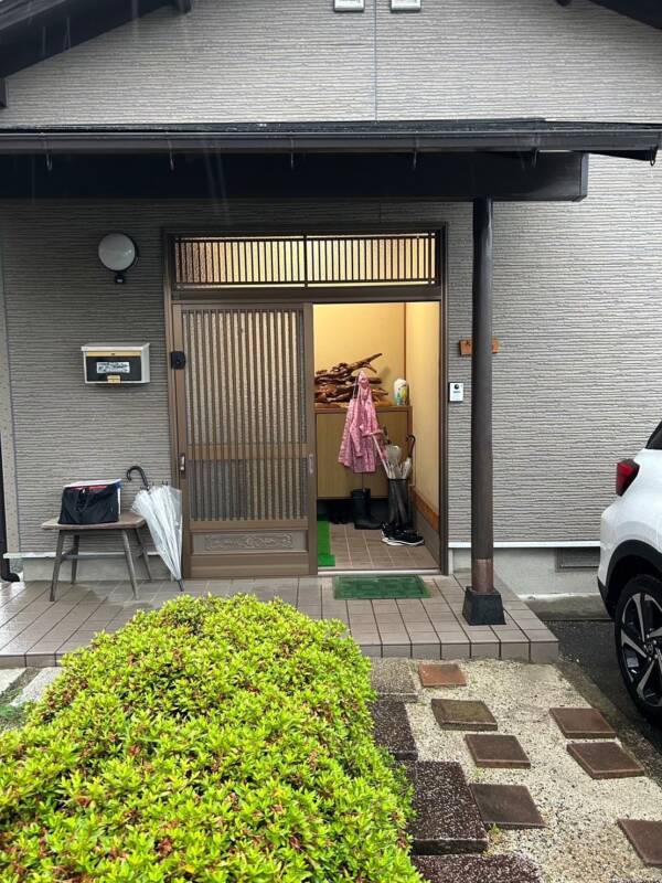 玄関施工前