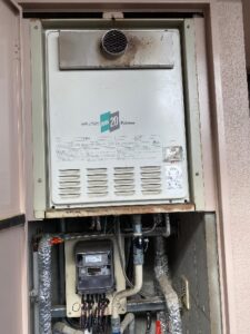 給湯器施工前