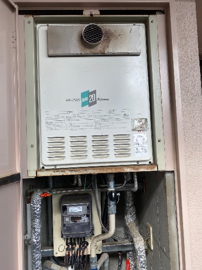 給湯器施工前