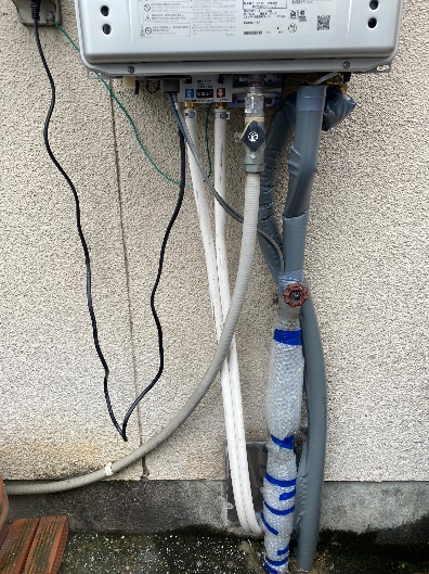 給湯器施工後