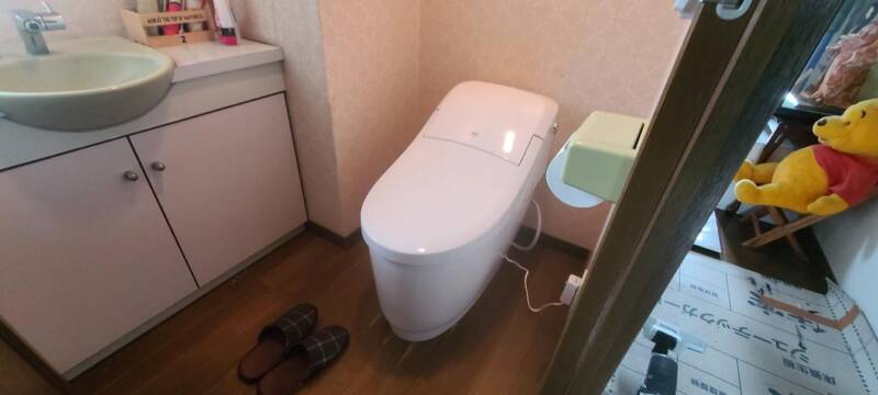 トイレ施工後