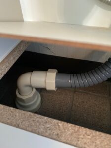 排水管施工中