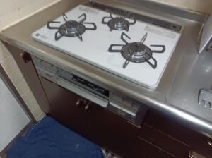 ガスコンロ施工後