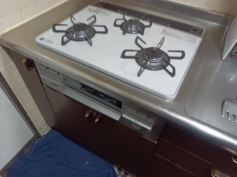 ガスコンロ施工後