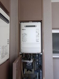 ガス給湯器施工後