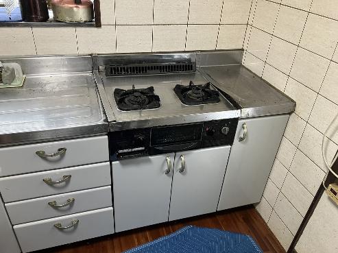 ガスコンロ施工前