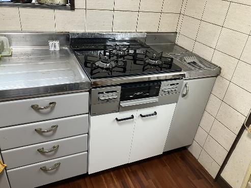 ガスコンロ施工後