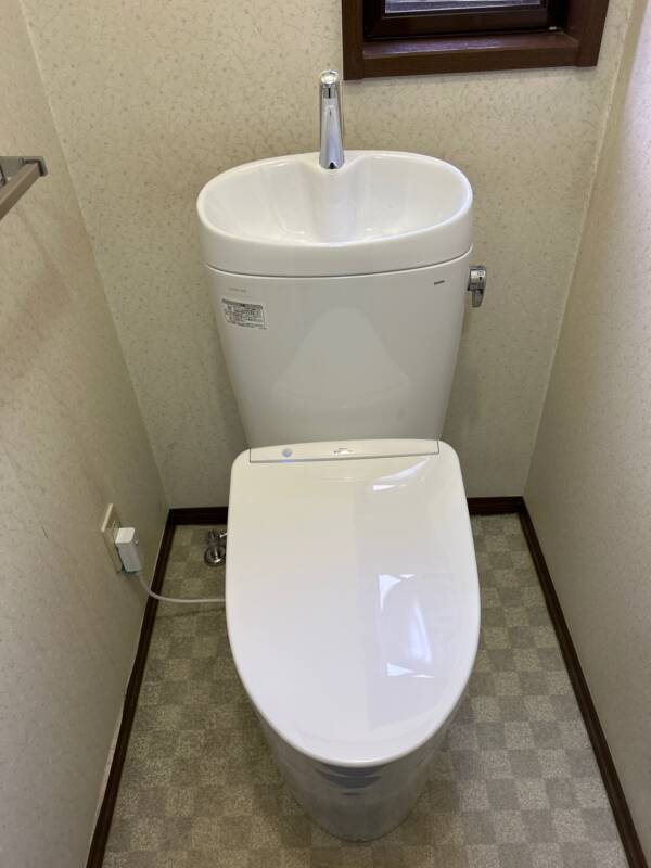 トイレ施工後