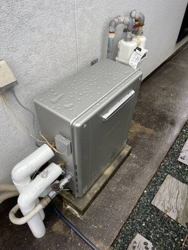 ガス給湯器施工後