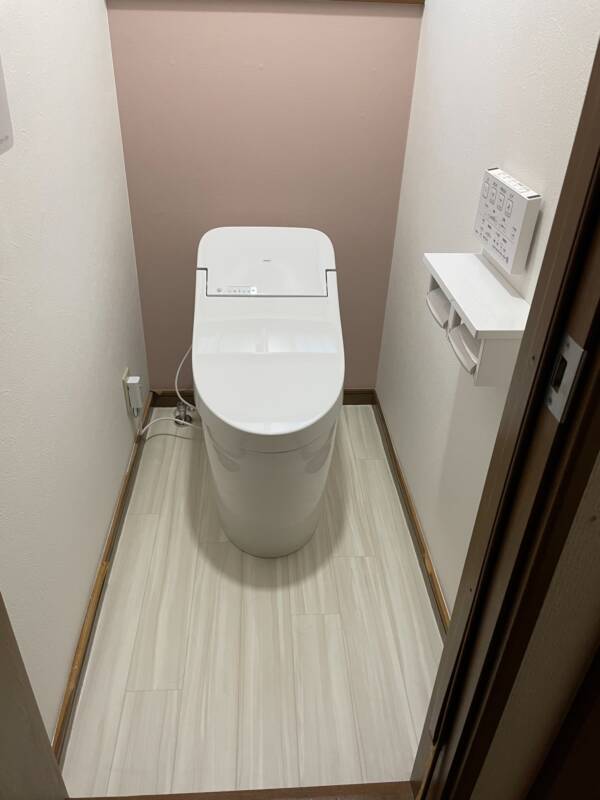 トイレ施工後