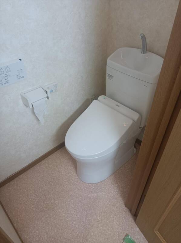 トイレ施工後