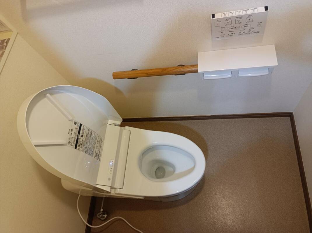 トイレ施工後