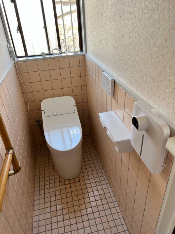 トイレ施工後
