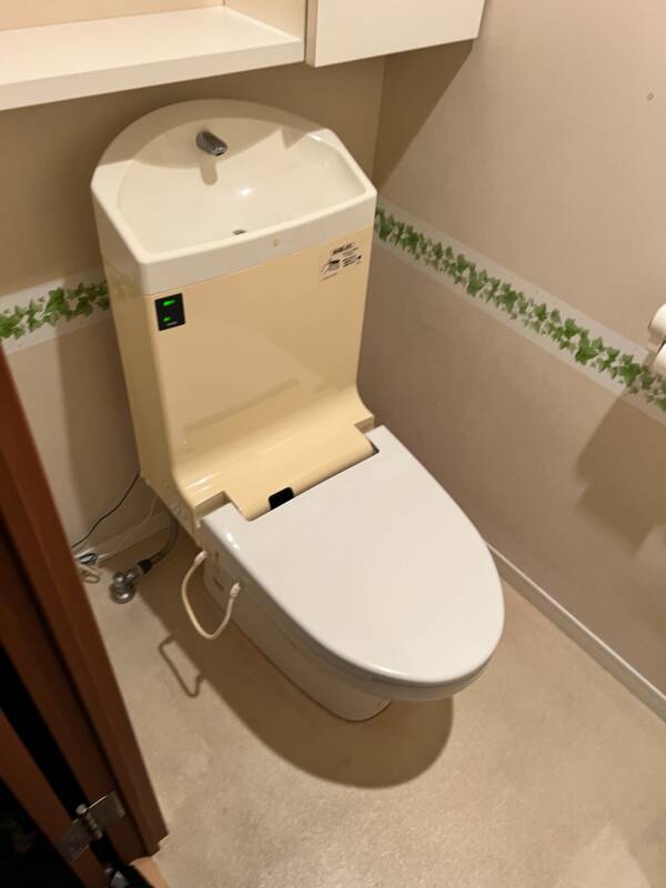 トイレ交換前