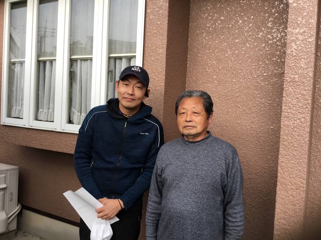 外壁塗装ご依頼頂いた施主様