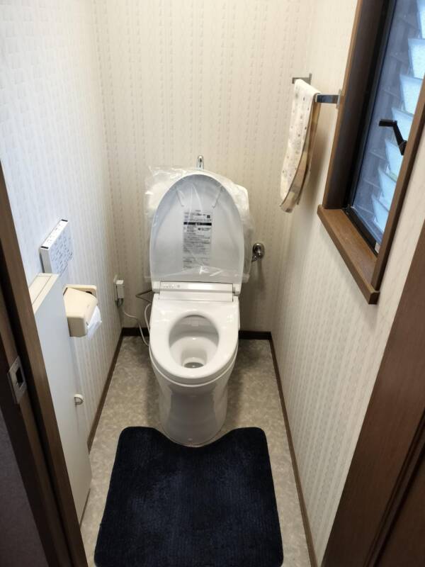 トイレ施工後