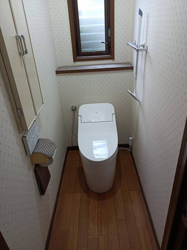 トイレ施工後