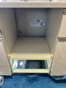 食洗器取外し後