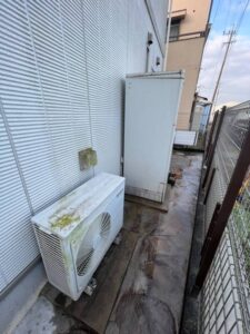 エコキュート施工前