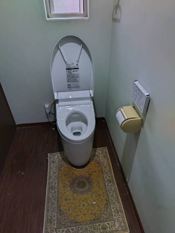 トイレ設置後状況
