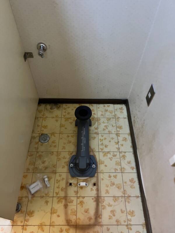 排水ソケット設置状況